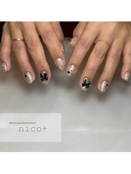 ゴールド×ブラック