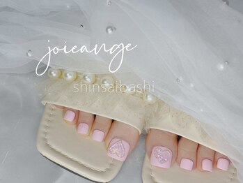 フットネイル ピンクネイル