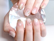 ラーシューシュ(la-chou-chou)/シンプルネイルコース　¥6500