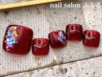 ネイルサロン ふるる 大須店/フットプチプラ#775