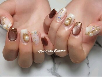 こだわりデザインネイル♪