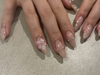 イン ザ ピンク サニー(in the pink SUNNY)/お花ネイル