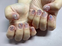 フルール(Fleur)/短爪も可愛くなりますネイル＊
