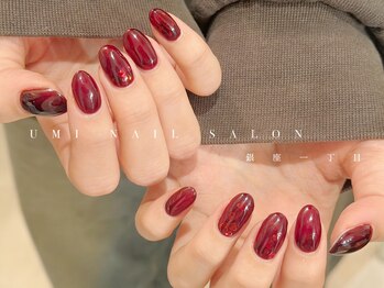 ユミ(Umi)/バレンタイン お客様ネイル