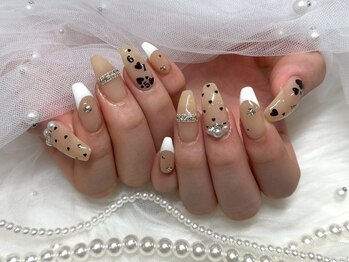 白フレンチネイル