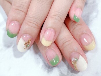 カノンネイル(canon.nail)/カラーフレンチ