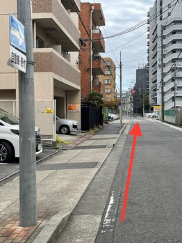 エヌズクレール(N's Claire)/サロンまでの道のり（駅から）