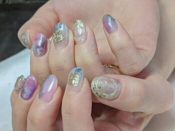 わたしのネイルとよもぎ蒸し/