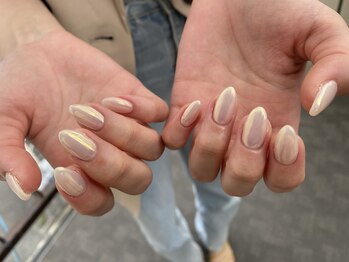 アトリエ アイハ(aiha)/シンプルミラーネイル