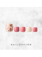 ネイルステーション ルミネ立川店(NAIL STATION)/ミラーネイル／パラジェル