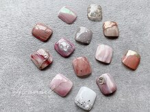 アバネイル 名駅店(AVA NAIL)/【フット親指ワンアートネイル】