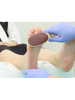 角質ケアができるサロン