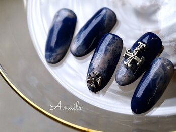 エーネイルズ 心斎橋(A.nails)/クロムネイル
