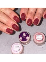 アイリッシュネイル 久屋大通店(Irish Nail)/マオ時計2時mix