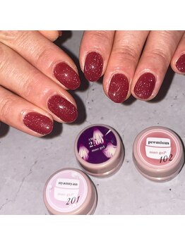 アイリッシュネイル 久屋大通店(Irish Nail)/マオ時計2時mix