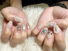 シェル ネイル(Cher nail)/ワンホン秋ネイル【Cher nail】