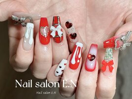 クリスマスネイル