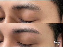 ヘイ 五反田店(hey)/メンズ眉毛＊人気のストレート眉
