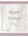 シンプルデザイン コースA
