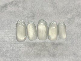 マグネット/ラメフレンチ