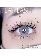 ネイルサロン R/上下LEDマツエク