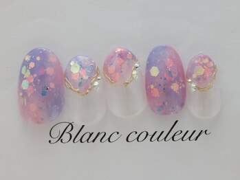 ブランクルール 京都四条烏丸(Blanc Couleur)/ホログラムネイル
