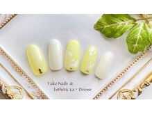 ユウコネイルズアンドエステティック ラ デェス(Yuko Nails & Esthetic La Deesse)/シルバーコース（定額制）¥6500