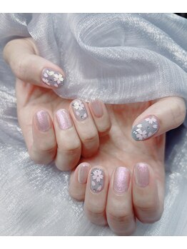 サムズアップネイル(thumbs up nail)/お客様ネイル