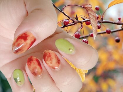 アップネイルの写真