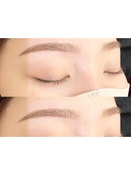 アイブロウメニューがあるサロン