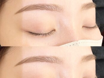 プラド 心斎橋店の写真/【心斎橋駅すぐ】美眉スタイリングでお顔の印象は変わる!骨格に合わせて最適な眉毛を提案!メイクも時短◎