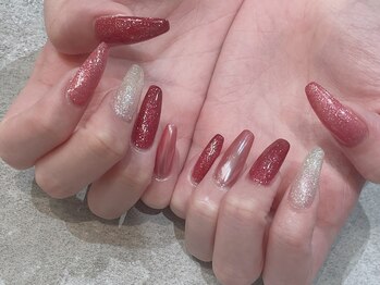 キラちゅるピンクネイル