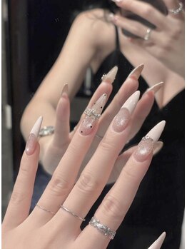 Amie by amor【7月上旬オープン(予定)】の写真/南与野駅徒歩３分★ショートネイルのお悩み解決！1本から美しく自然な仕上がりの長さだしを♪