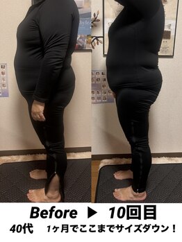 ヨサパーク リノ(YOSA PARK Lino)の写真/本気でサイズダウンを目指す方に☆変わらなかったボディラインを徹底ケア◎ 理想の美ボディをサポート♪