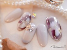 プラスネイル 池袋西口店(PLUS NAIL)/【151】定額6,589円塗りかけ