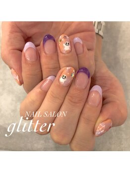 ネイルサロン グリッター(NAIL SALON glitter)/ハロウィンネイル