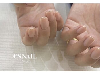 ゴールド細フレンチ