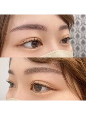 美眉スタイリング(眉毛) まつげ エクステ サロン シルビジュ