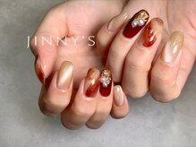 ジニーズ(JINNY'S)/【ハンド】季節限定♪秋ネイル