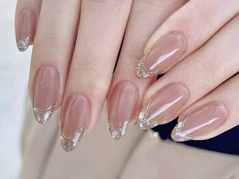 Lien nailsalon【長さだし専門店】パラジェル・フィルイン導入/シェルフレンチ｜ジェル