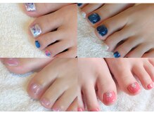 アッシュネイル(Ash nail)の雰囲気(サンダルの季節に!フットジェル¥6000~)