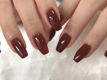 マラマネイル(Malama Nail)/ブラウン×秋カラー×フィルイン