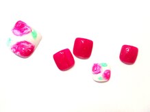 ティーエヌ 名古屋矢場町店/フット サンプルデザイン￥6500