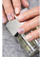 キダチ(Kidati)/オフィスツイードショートネイル