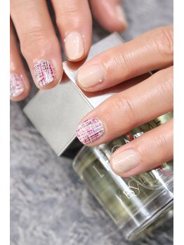 キダチ(Kidati)/オフィスツイードショートネイル