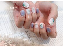 ブリノス(BLINOSS)/ブルー☆ブライダルネイル