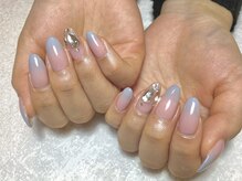 ルア(lua.)/blue×pinkグラデーション＊