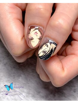 モルフォ 千駄ヶ谷(Morpho)/痛ネイル（自分向きは事前作成）