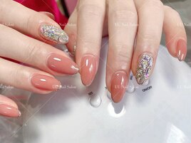 埋め尽くしネイル