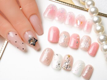 ナイスネイル 神戸三宮店の写真/【全メニューオフ込み価格★パラジェル取扱店】大切なイベント時も豊富なArtで周りと差がつく☆[神戸三宮]